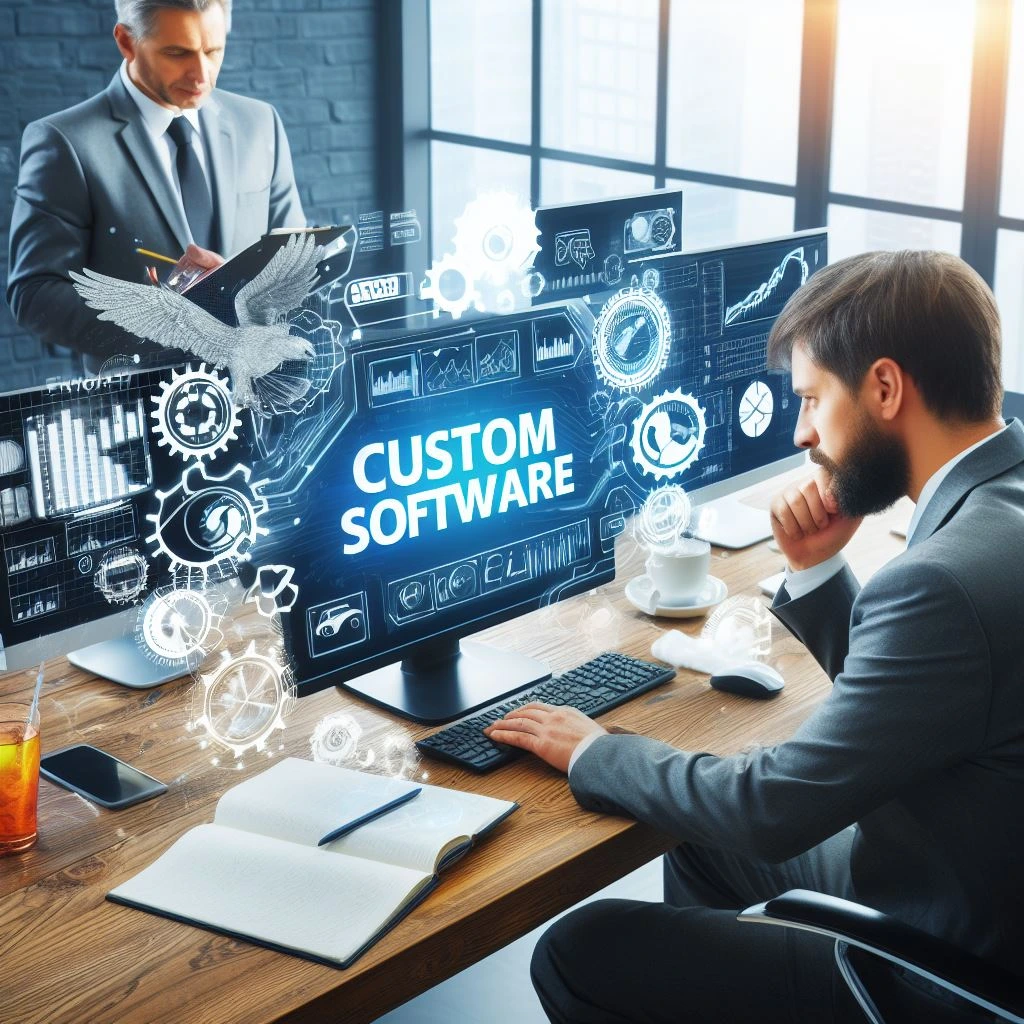Custom software can give you a competitive edge.