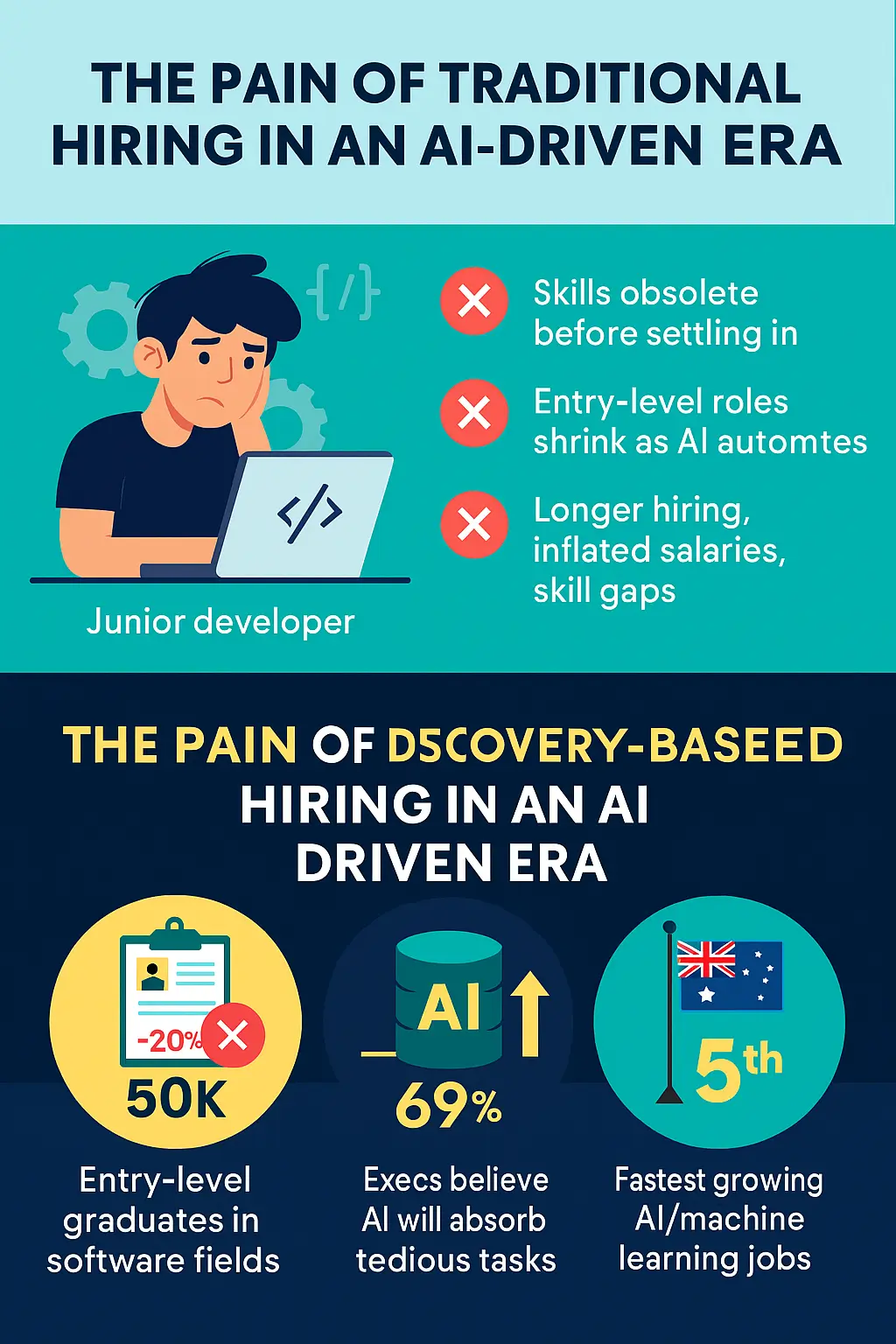 The Pain of Traditional Hiring in an AI-Driven Era