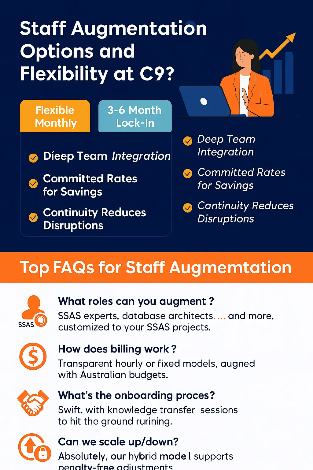 Staff Augmentation Options and Flexibility at C9