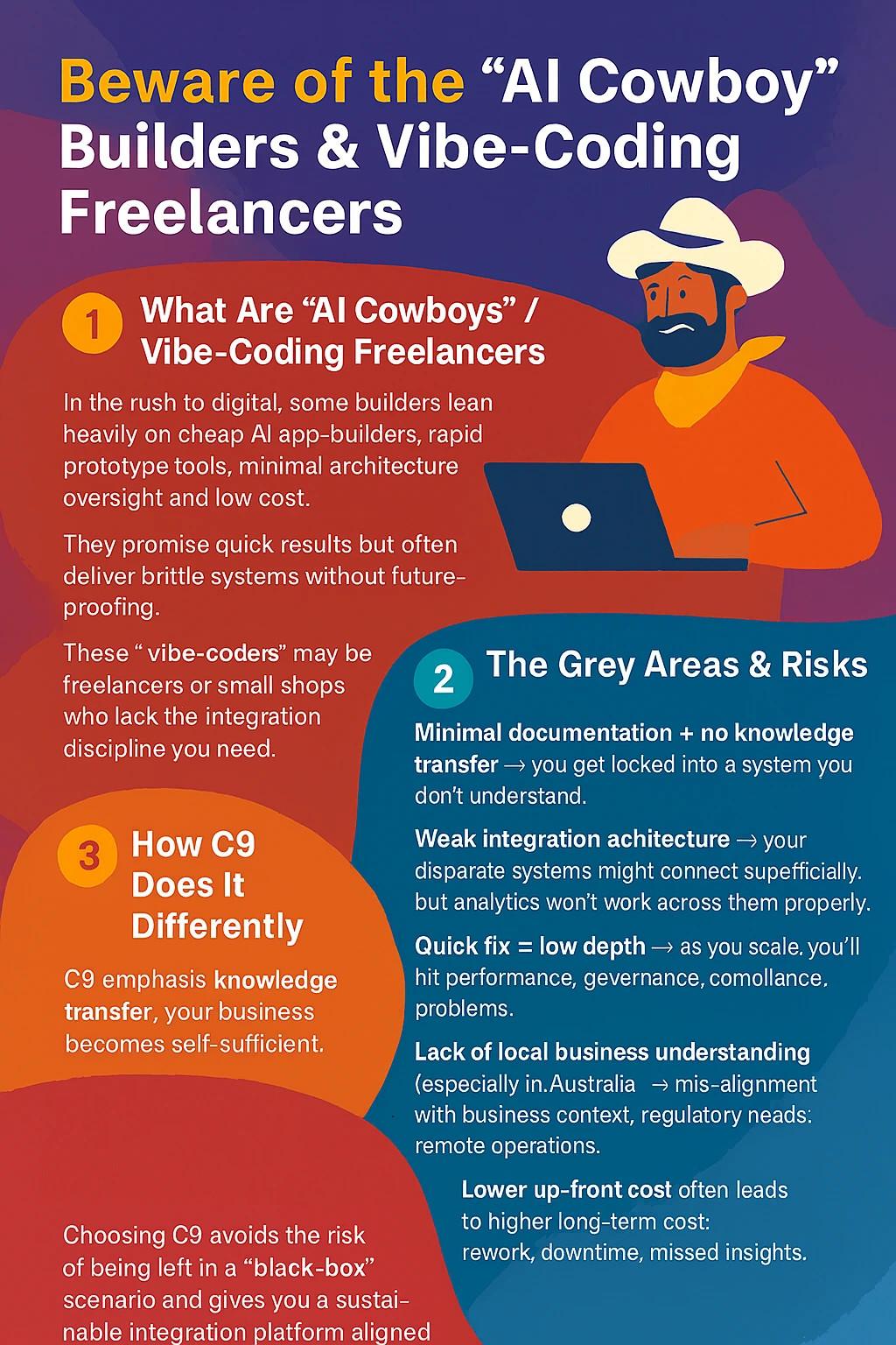 Beware of the AI Cowboy Builders & Vibe-Coding Freelancers