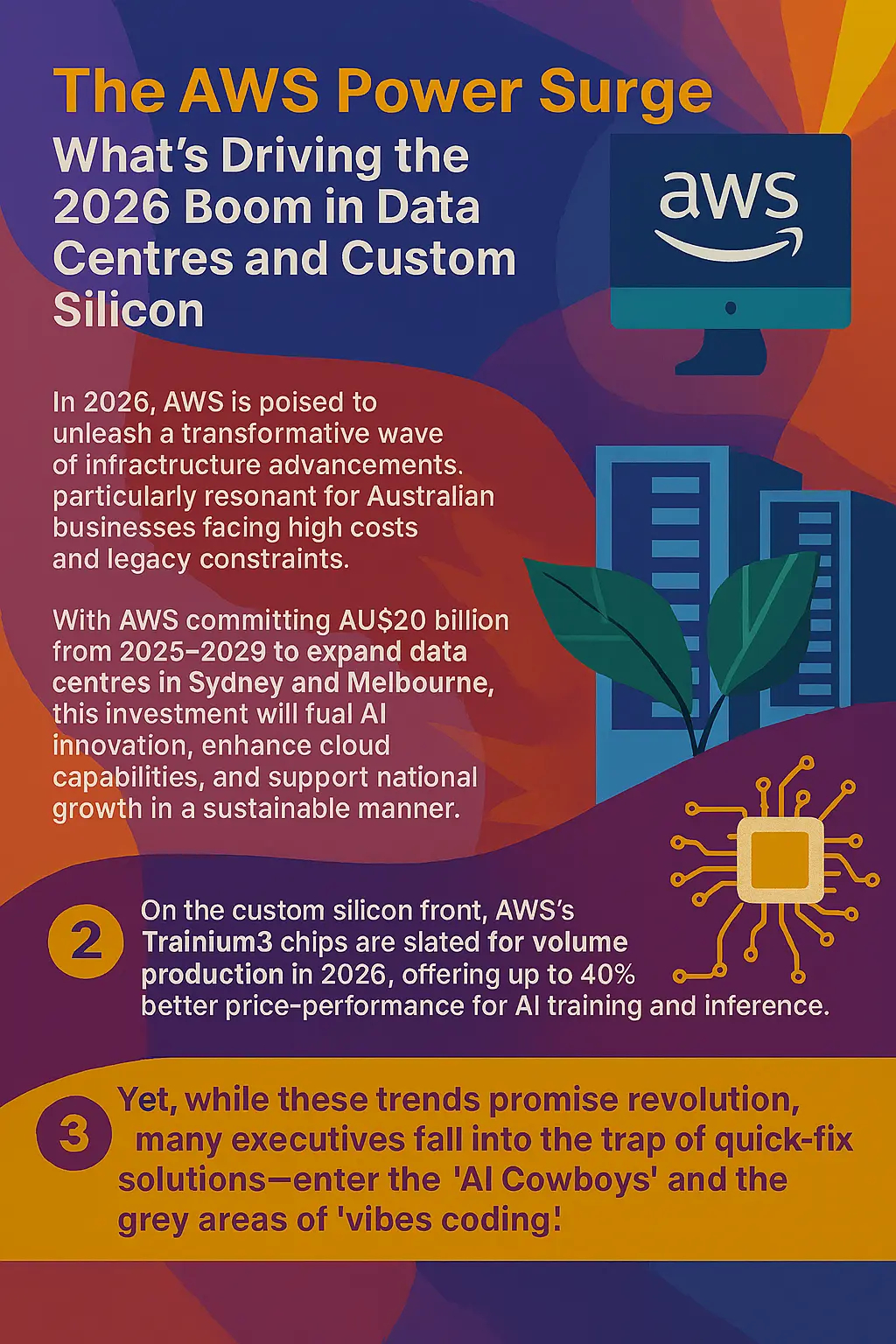 The AWS Power Surge - What's Driving the 2026 Boom in Data Centres and Custom Silicon