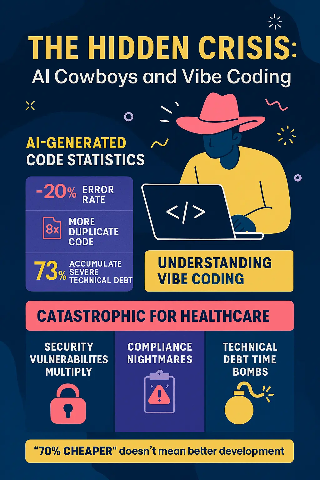 The Hidden Crisis: AI Cowboys and Vibe Coding