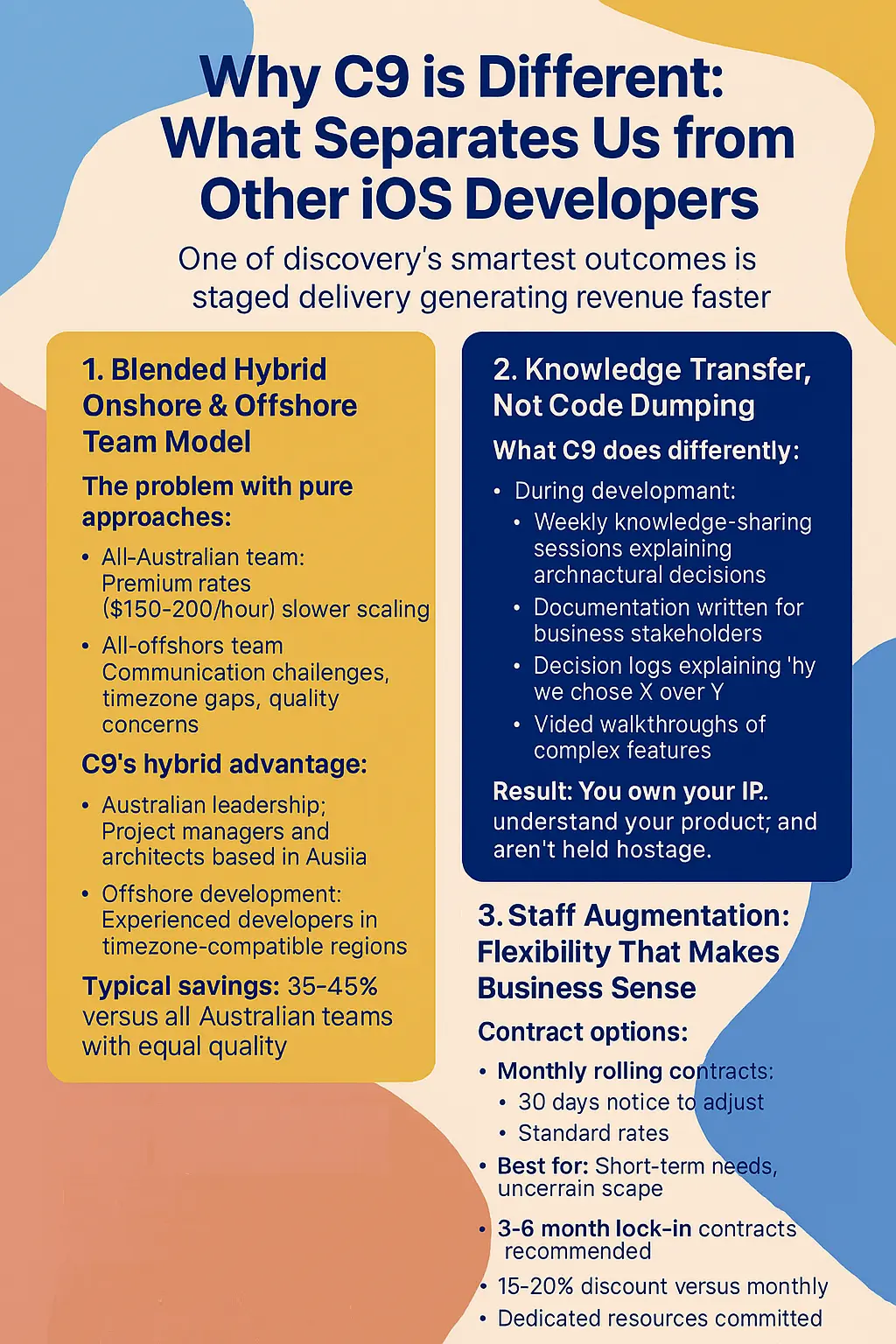 Why C9 is Different What Separates Us from Other iOS Developers