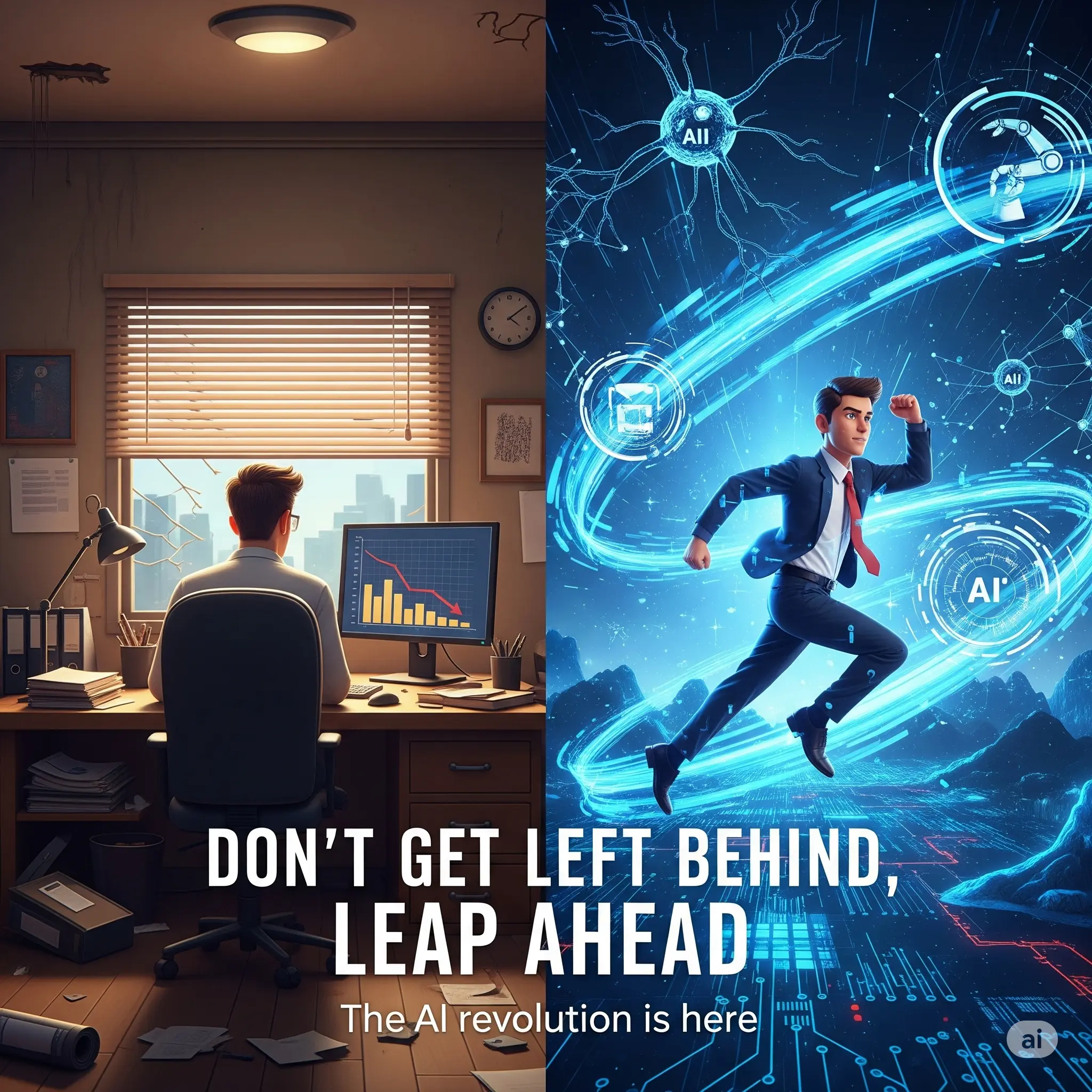 Don't Get Left Behind, Leap Ahead