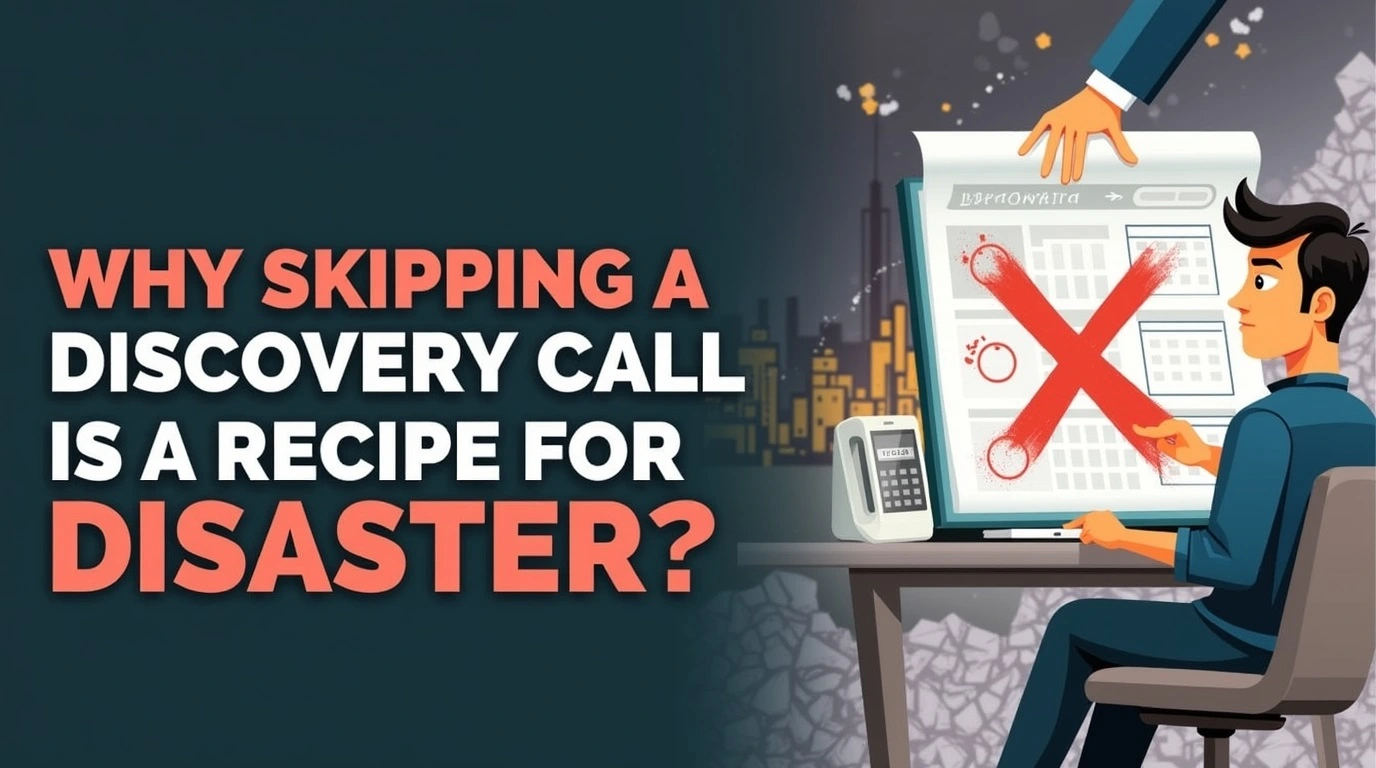 Why Skipping a Discovery Call is a Recipe for Disaster