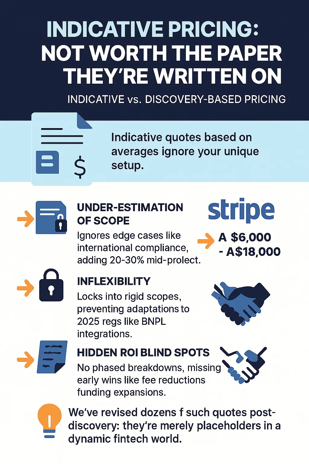 The Pitfalls of Indicative Pricing - Not Worth the Paper Theyre Written On