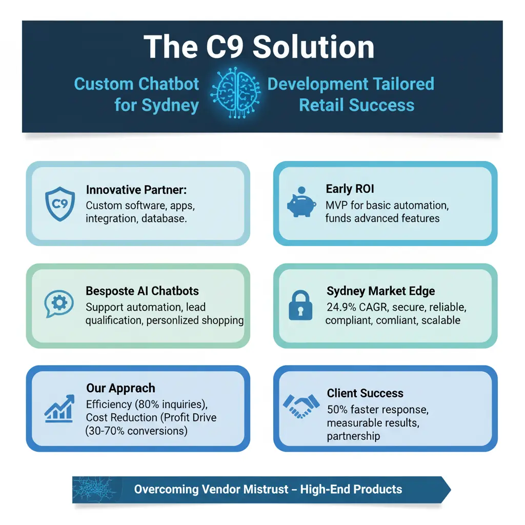 The C9 Solution – Custom Chatbot Development Tailored for Sydney Retail Success