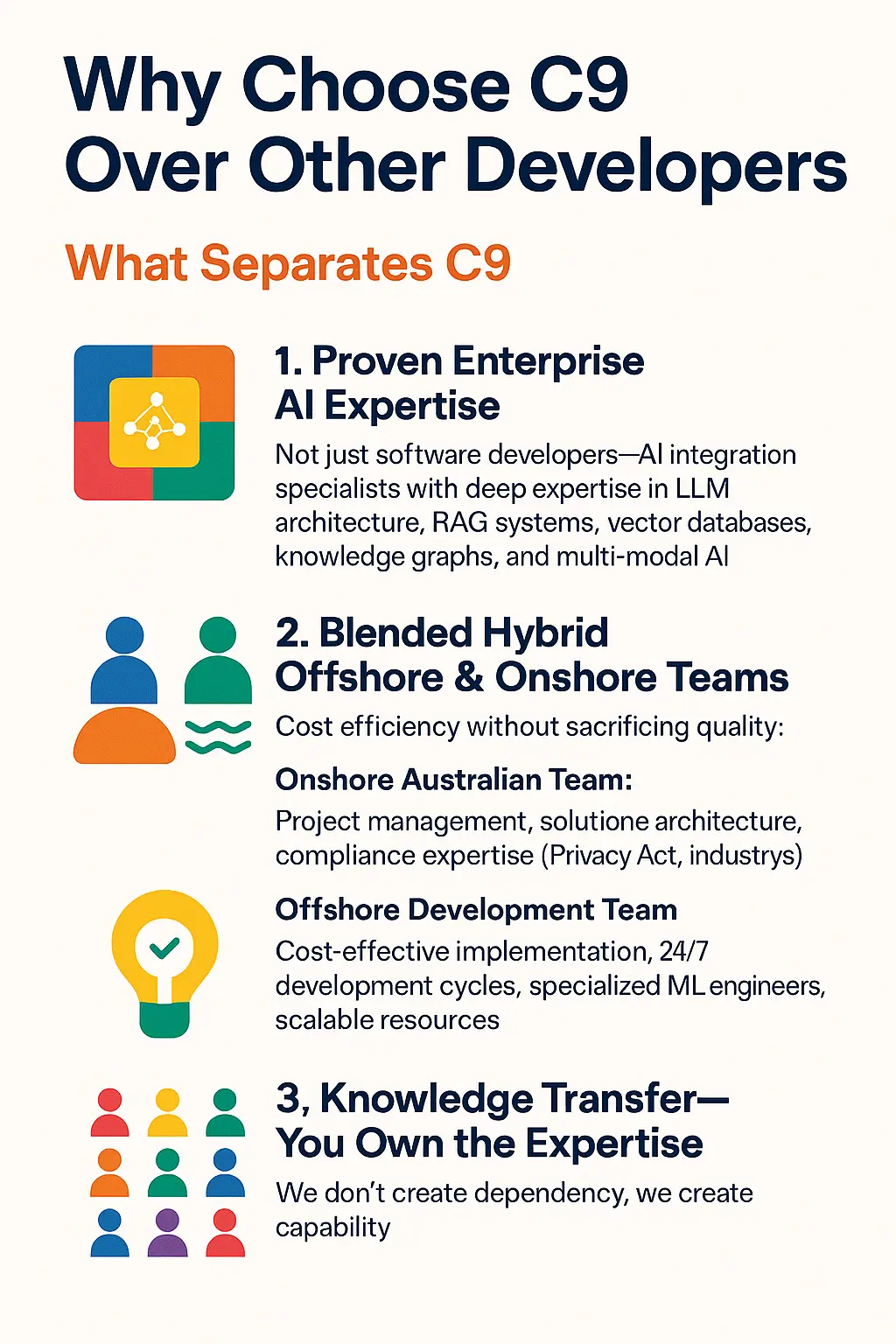 Why Choose C9 Over Other Developers