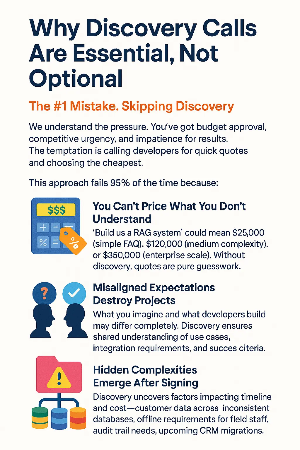 Why Discovery Calls Are Essential Not Optional