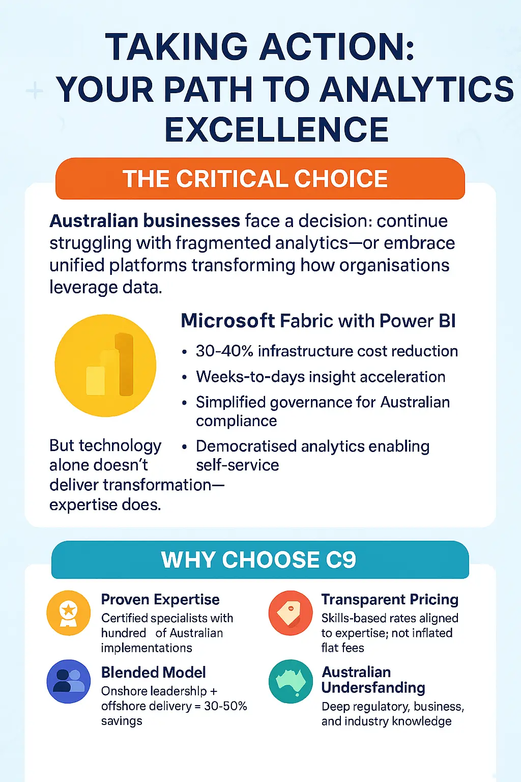 Taking Action - Your Path to Analytics Excellence