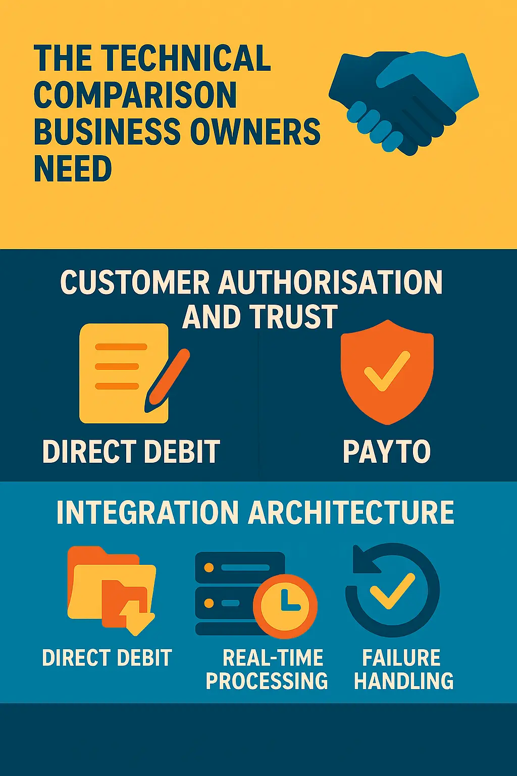 PayTo vs Direct Debit - The Technical Comparison Business Owners Need