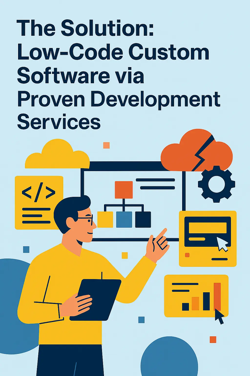 The Solutions - Low-Code Custom Software via Proven Development Services