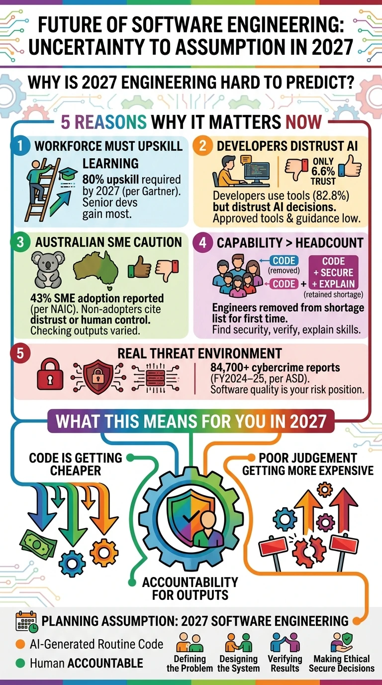 Why Is It So Hard to Know What Software Engineering Will Look Like in 2027
