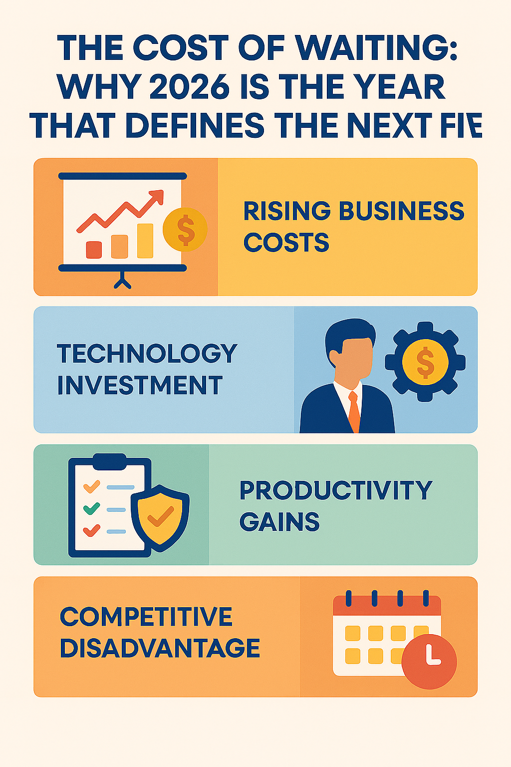 The Cost of Waiting - Why 2026 Is the Year That Defines the Next Five