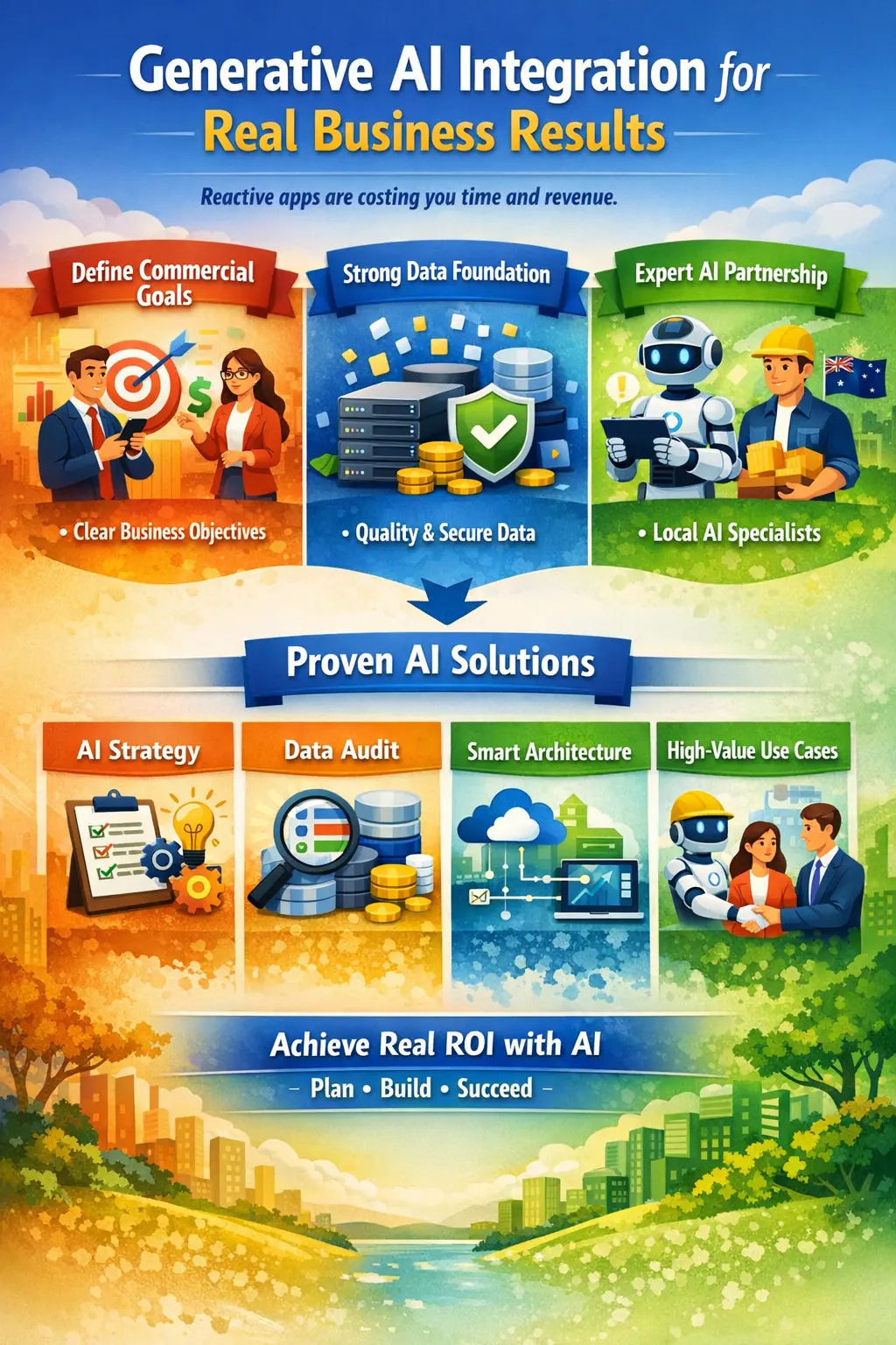 The Solution A Generative AI Integration Strategy That Delivers Real Commercial Returns