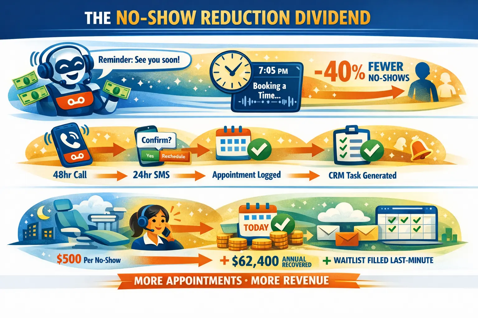 The No-Show Reduction Dividend