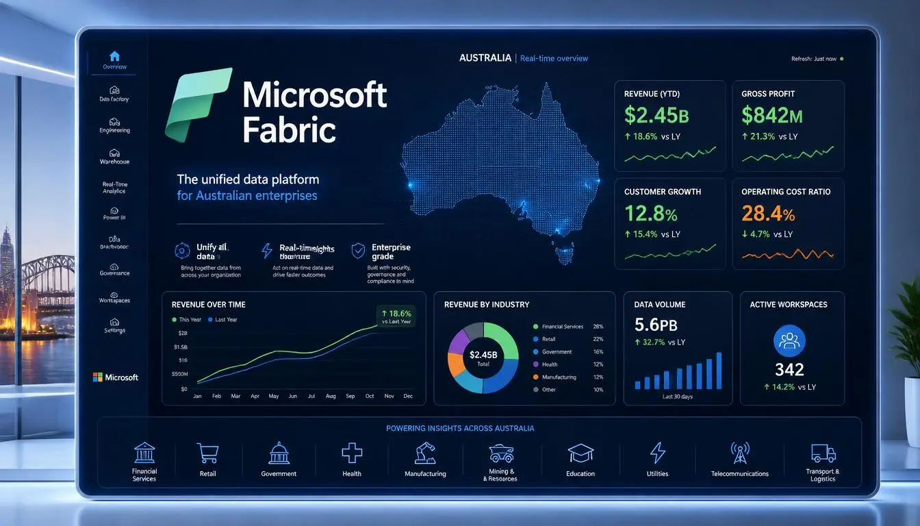 How Australian Enterprises Deploy Real-Time Analytics with Microsoft Fabric