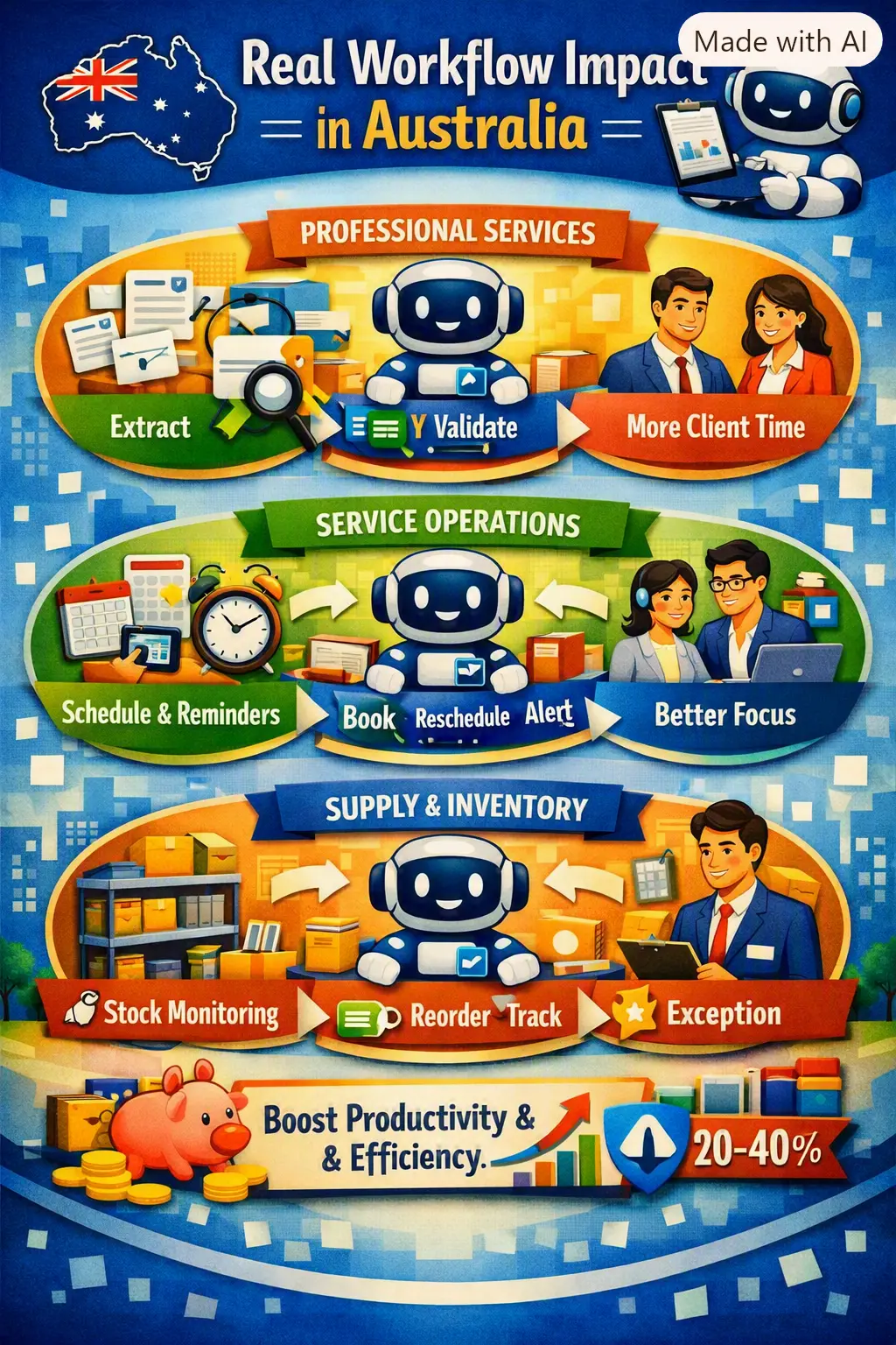 Real Workflow Impact Across Australian Contexts