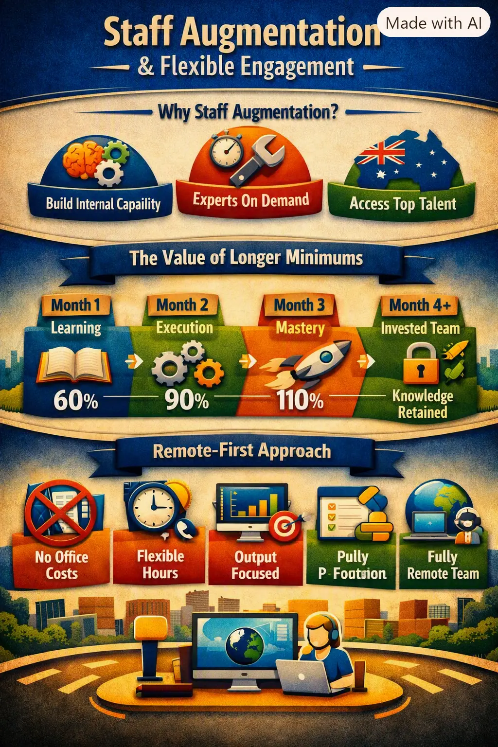 Staff Augmentation and Flexible Engagement