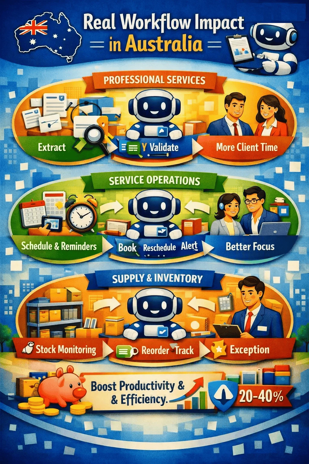 Real Workflow Impact Across Australian Contexts