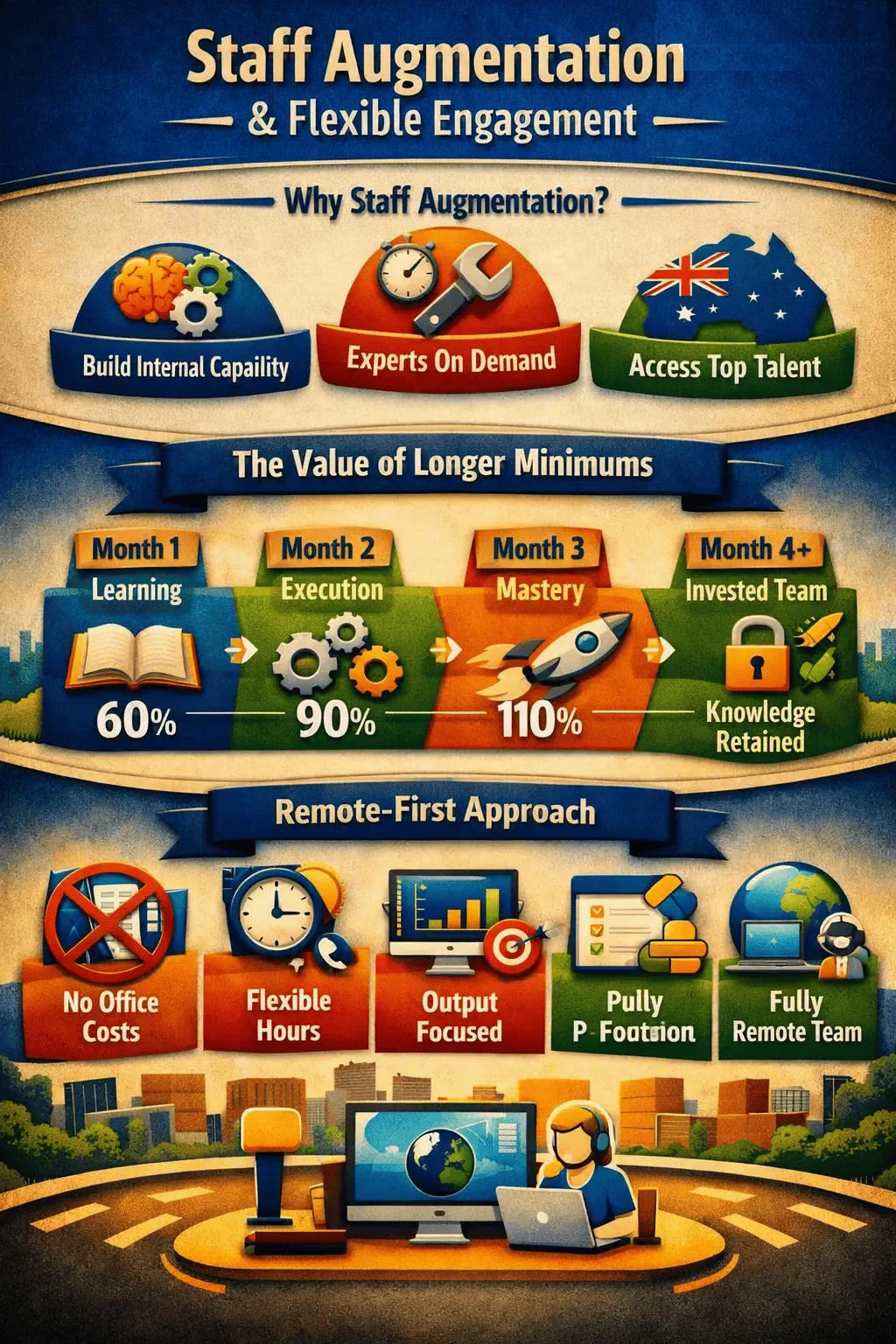 Staff Augmentation and Flexible Engagement