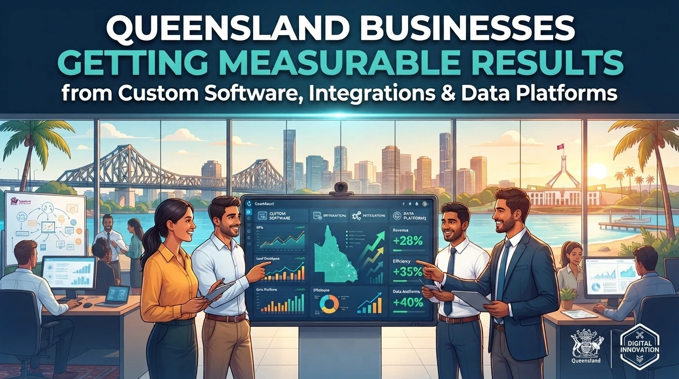 Queensland Businesses Getting Measurable Results from Custom Software, Integrations & Data Platforms